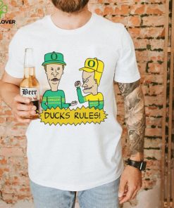 Beavis and Butt Head Oregon Ducks Rules NCAA Shirt