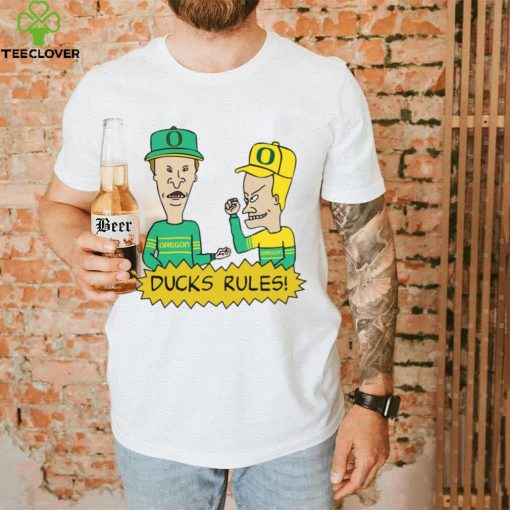 Beavis and Butt Head Oregon Ducks Rules NCAA Shirt