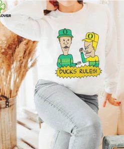 Beavis and Butt Head Oregon Ducks Rules NCAA Shirt