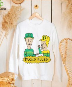 Beavis and Butt Head Oregon Ducks Rules NCAA Shirt