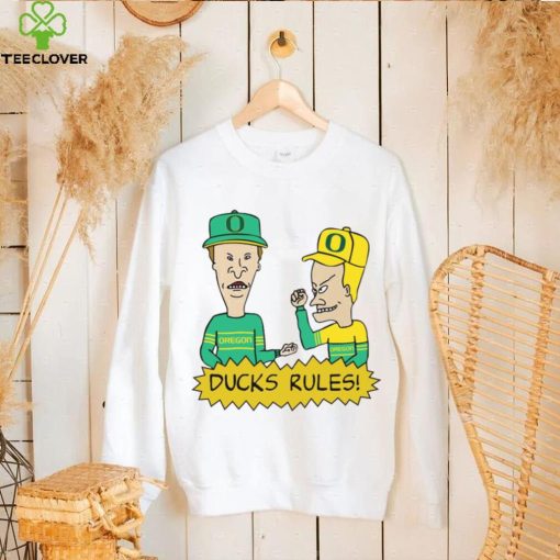 Beavis and Butt Head Oregon Ducks Rules NCAA Shirt