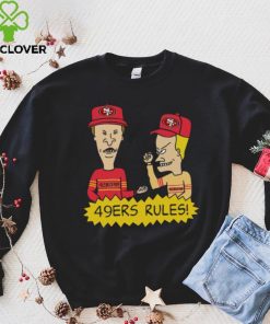 Beavis and Butt Head San Francisco 49ers Rules NFL Shirt