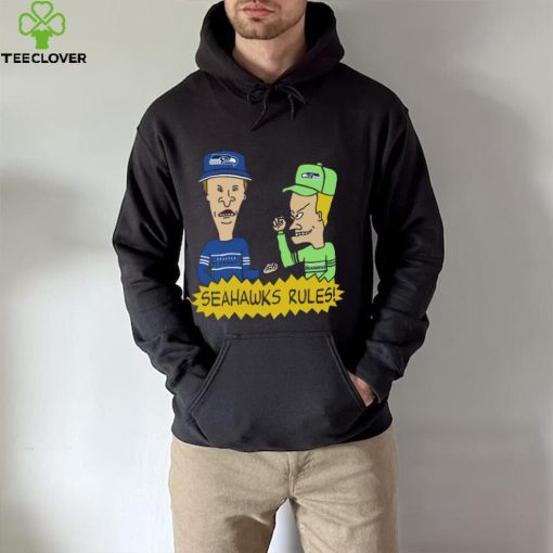 Beavis and Butt Head Seattle Seahawks Rules NFL Shirt