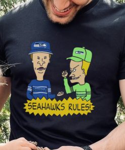 Beavis and Butt Head Seattle Seahawks Rules NFL Shirt