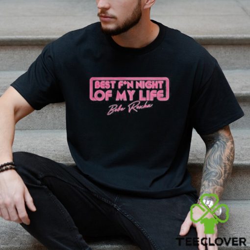 Bebe rexha merch best fn night of my life tour shirt