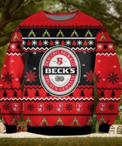 Beck’S Beer Ugly Christmas Sweater