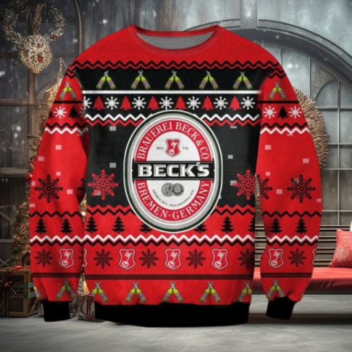 Beck’S Beer Ugly Christmas Sweater