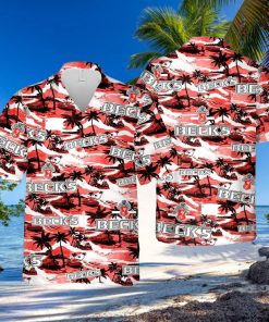 Beck’s Beer Island Pattern Hawaiian Shirt