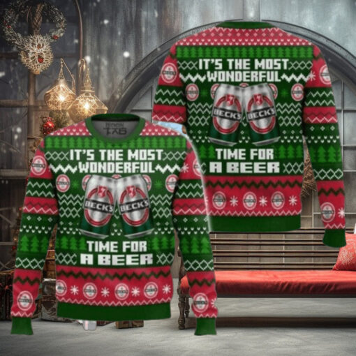 Beck’s It’s The Most Wonderful Time For A Beer Ugly Sweater