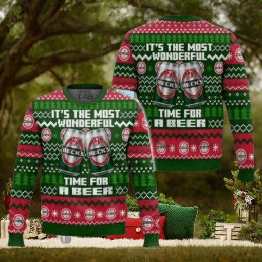 Beck’s It’s The Most Wonderful Time For A Beer Ugly Sweater