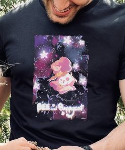 Bee And Puppycat Space Flowers Poster Mineral Wash Shirt
