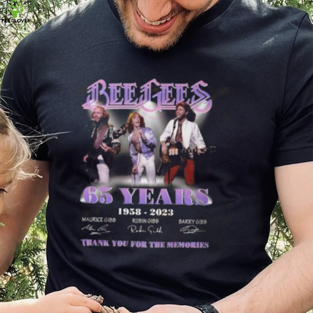Bee Gees 65 Years 1958 – 2023 Thank You For The Memories T Shirt