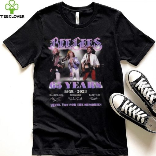 Bee Gees 65 Years 1958 – 2023 Thank You For The Memories T Shirt