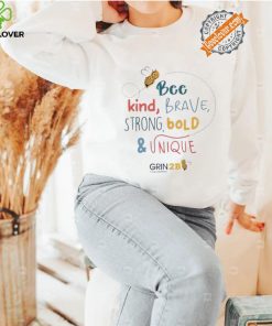 Bee kind brave strong bold and unique shirt