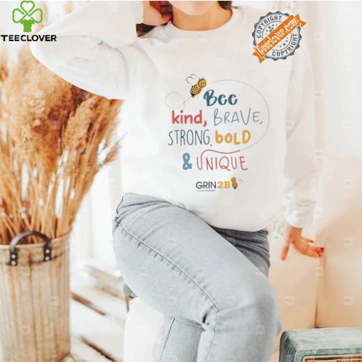 Bee kind brave strong bold and unique hoodie, sweater, longsleeve, shirt v-neck, t-shirt