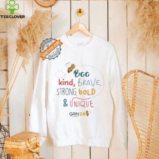 Bee kind brave strong bold and unique hoodie, sweater, longsleeve, shirt v-neck, t-shirt