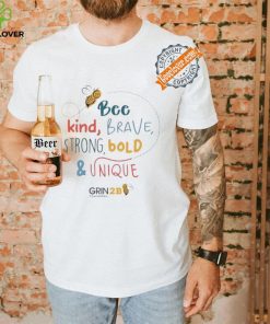 Bee kind brave strong bold and unique hoodie, sweater, longsleeve, shirt v-neck, t-shirt