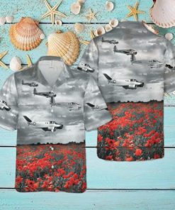 Beech AT 10 Wichita World War II Hawaiian Shirt