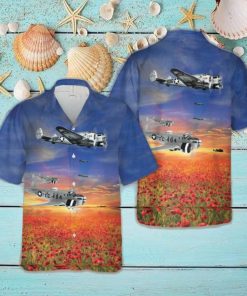 Beech AT 11 Kansan World War II Hawaiian Shirt