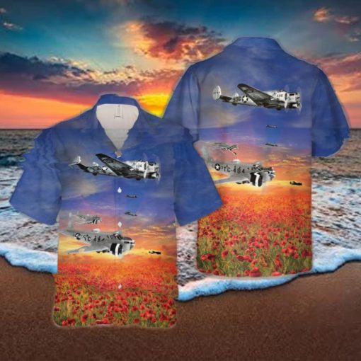 Beech AT 11 Kansan World War II Hawaiian Shirt