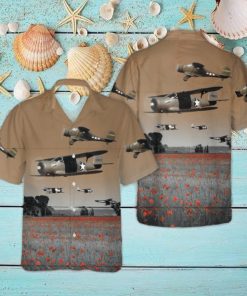 Beech UC 43 Traveler World War II Hawaiian Shirt