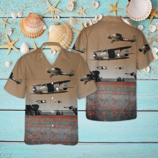 Beech UC 43 Traveler World War II Hawaiian Shirt