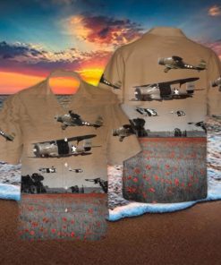 Beech UC 43 Traveler World War II Hawaiian Shirt