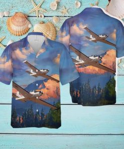 Beechcraft QU 22B Pave Eagle (Beech A36 Bonanza) Hawaiian Shirt Men And Women Gift Aloha Beach Holiday