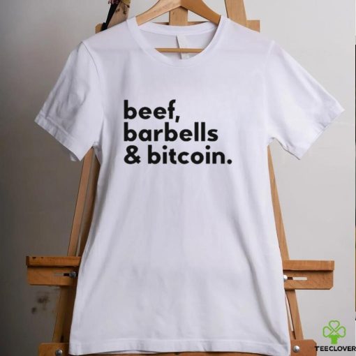 Beef Barbells & Bitcoin Shirt