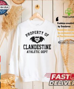 Beef Property Of Clandestine Athletic Dept T shirt 1 Beef Property Of Clandestine Athletic Dept T shirt