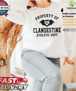Beef Property Of Clandestine Athletic Dept T shirt 2 Beef Property Of Clandestine Athletic Dept T shirt