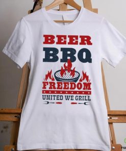 Beer Bbq Freedom United We Grill shirt 1 Beer Bbq Freedom United We Grill shirt