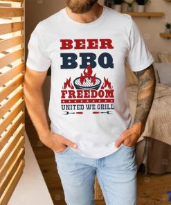 Beer Bbq Freedom United We Grill shirt 2 Beer Bbq Freedom United We Grill shirt