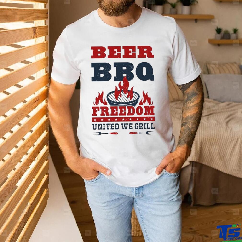 Beer Bbq Freedom United We Grill shirt Beer Bbq Freedom United We Grill shirt