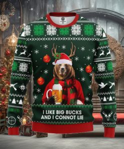 Beer Bear Ugly Christmas Sweater For Men Women