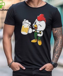 Beer Drinking Chicken Shirt