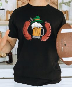 Beer Festival Printed V Neck shirt