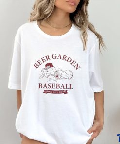 Beer Garden Baseball T Shirt