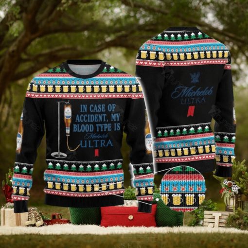 Beer Ugly Christmas Sweater Michelob Ultra Gift Christmas