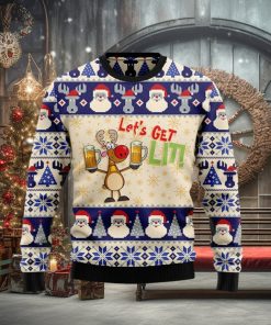 Beer Ugly Christmas Sweater Unisex Womens & Mens, Couples Matching