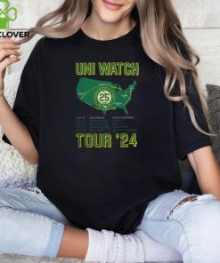 Behold the Uni Watch 25th Anniversary Tour 2024 T Shirts