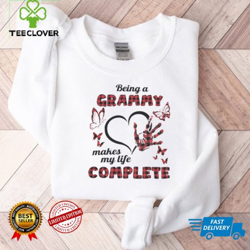 Being A Grammy Makes My Life Complete T hoodie, sweater, longsleeve, shirt v-neck, t-shirt