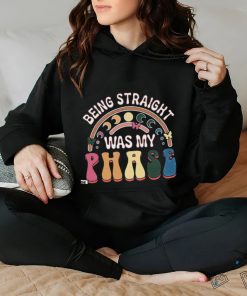 Being Straight Was My Phase Funny Gay Pride Shirt