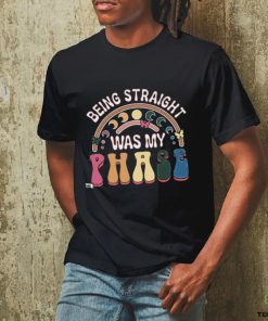 Being Straight Was My Phase Funny Gay Pride Shirt