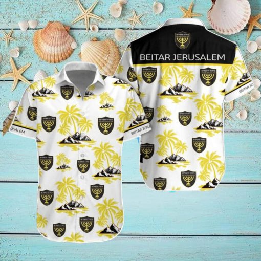 Beitar Jerusalem F.C Hawaiian Shirt And Short New Design For Fans