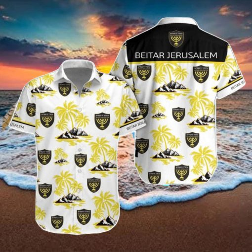 Beitar Jerusalem F.C Hawaiian Shirt And Short New Design For Fans