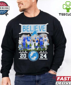 Believe Detroit Lions Team 2024 shirt