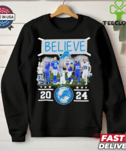 Believe Detroit Lions Team 2024 shirt
