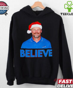 Believe in Dan Campbell Detroit Lions Funny Christmas shirt