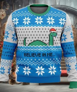 Believe in me…Nessie Ugly Christmas Sweater Funny Gift For Men And Women Fans